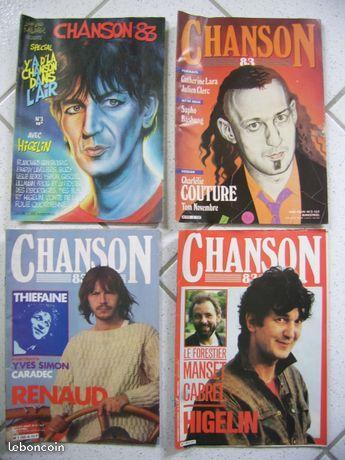 Magazines CHANSON 83
