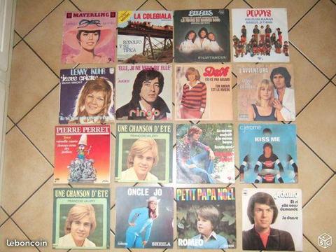 Cath: vinyls 45t des années 70