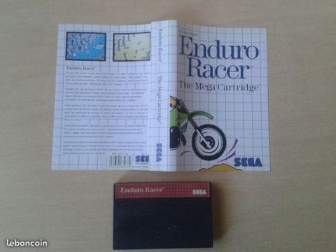 Sega master system Enduro racer