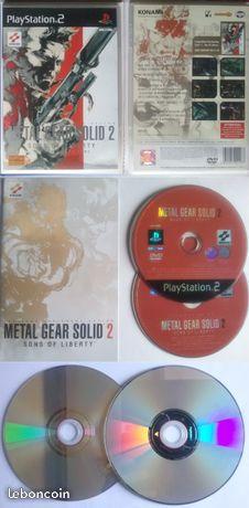 Ps2 metal gear solid 2 sons of liberty