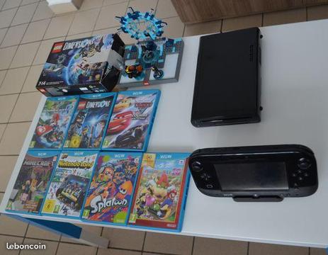 Nintendo WII U + jeux + accessoires