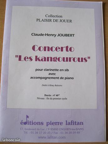Partition clarinette concerto kangourous-mimine92