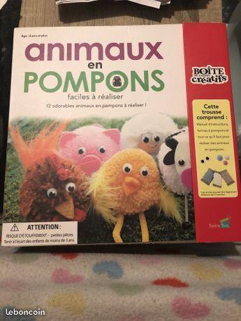 Animaux en pompons