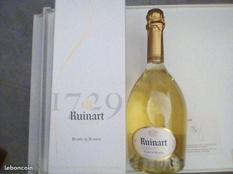 Coffret Cadeau Champagne 1729 Ruinart Blanc