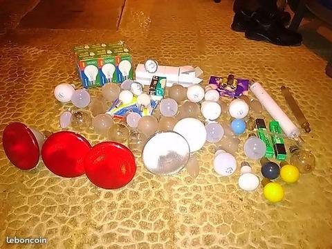 Lot d'ampoules