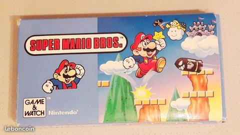 Game & Watch Super Mario Bros Nintendo COMPLETE