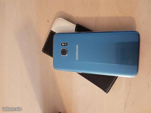 Samsung Galaxy S7 edge bleu