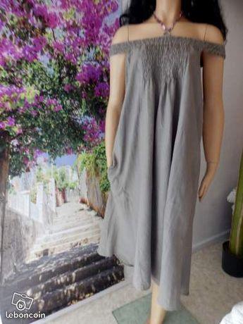 Robe made in italy 100%linen t42/44/46