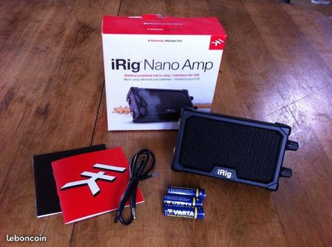 IRig Nano amp : amplificateur minature portable
