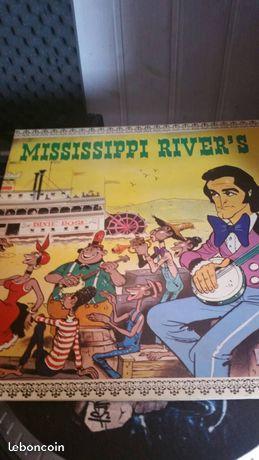 vinyle 33 tours DICK RIVERS - Mississipi rivers