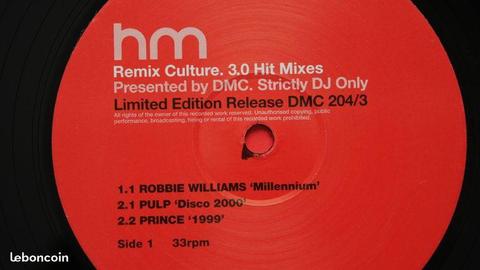 Prince 1999 VINYL Millenium mix DMC rare remix