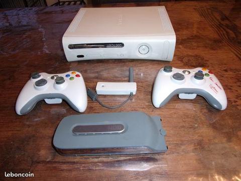 Xbox 360 pour pieces + accessoires