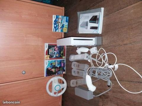 wii console + jeux