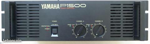 Yamaha P1500 Ampli de sono Mode Stéréo ou Bridge