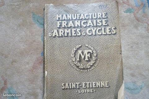 Catalogue Manufrance 1933