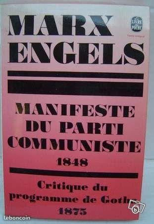 MARX-ENGELS Manifeste du PC L'Idéologie allemande