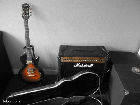 Guitare Epiphone - Ampli Marshall