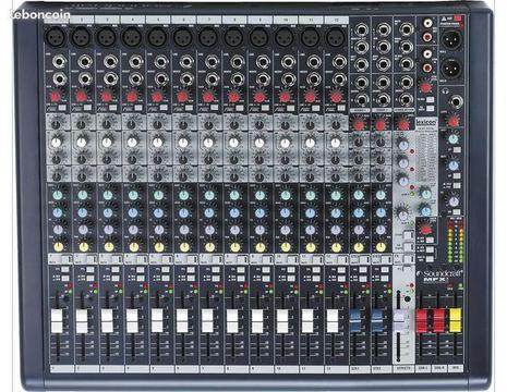 Console de mixage analogique soundcraft - mfxi 12