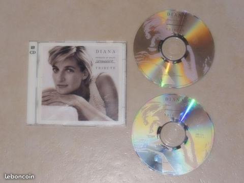 Coffret 2 CD Diana princess of Wales - Tribute