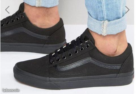 VANS Baskets NOIR Old Skool NEUF AUTHENTIQUE