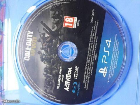 Call Of Duty WW2 PS4