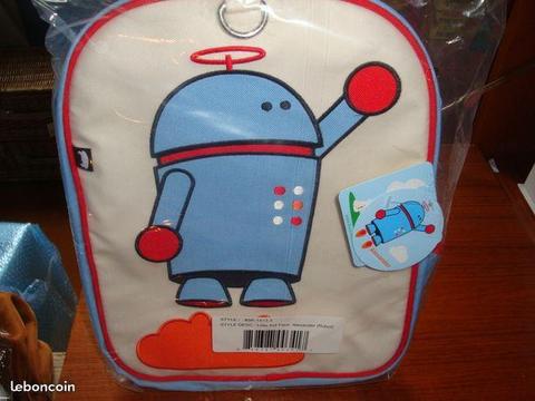 SAC A DOS BEATRIX ROBOT NEUF emballé