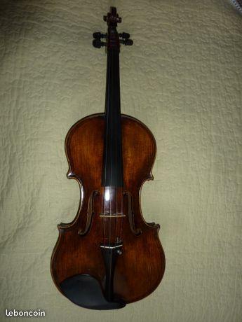 Magnifique ancien violon - alto. 42 cm. Signé