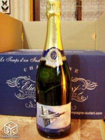 Bouteille de Champagne commémo. E.C. 02.012