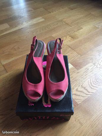 Chaussures Sandale corail femme taille 38