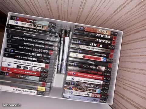 PS3 et lots de jeux