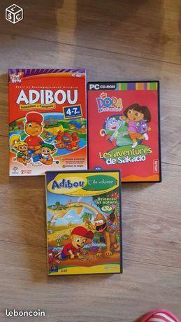 Jeux pc adibou ou Dora