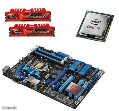Kit gamer 2011 : CPU i5 + RAM + CM (+HDD+tour)