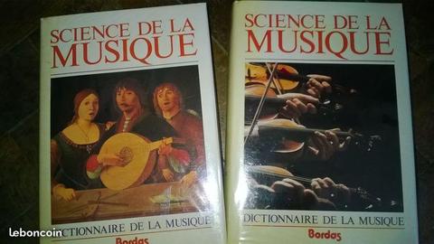 Dictionnaires de Musique reliés