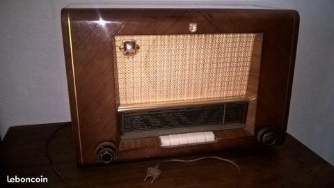Radio TSF vintage Philips bon état