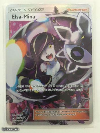 Cartes Pokémon Elsa-Mina Full Art 153/156 Neuve