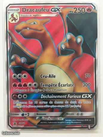 Carte Pokémon Dracaufeu GX SM60 Full Art Neuve FR