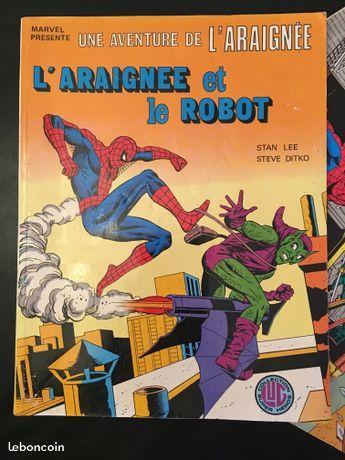 Bd vintage aventure de l’araignee