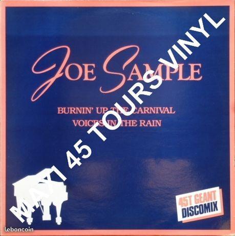 JOE SAMPLE - Burnin' up the carnival / MAXI 45