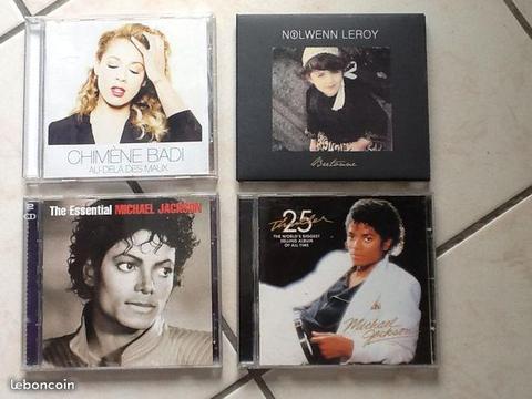 CD Nolwenn Leroy,Michael Jackson,chimène Badi