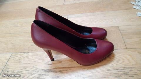 Chaussures Escarpins rouge-bordeaux MINELLI - T39