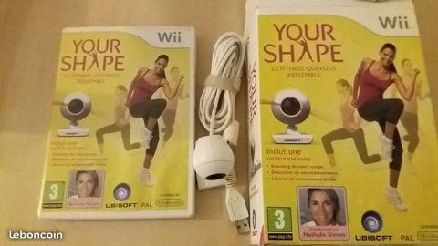 Jeu Wii Your Shape fitness avec sa caméra