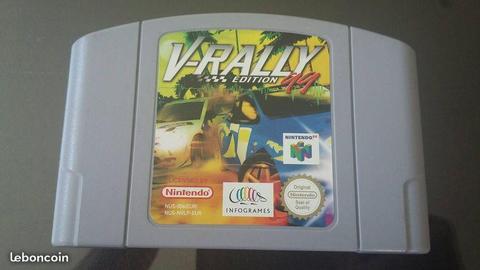 Jeu Nintendo 64 V-Rallye