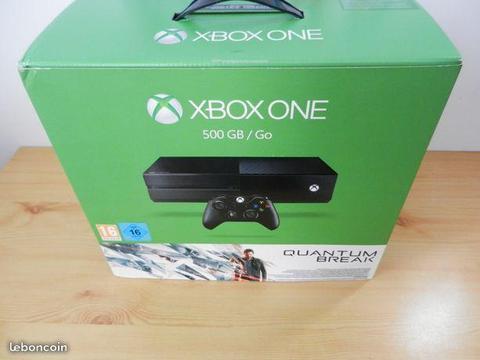 Console Xbox One 500 Go + 2 Manettes