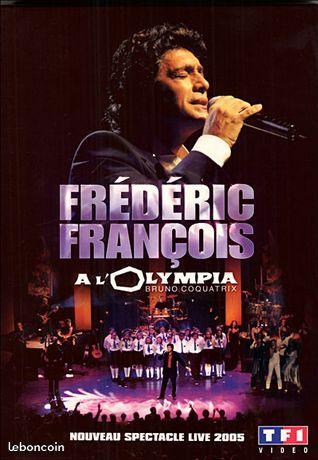 Frédéric François NOUVEAU SPECTACLE LIVE 2005 DVD