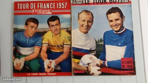 2 REVUES TOUR DE FRANCE 1957 et 1960