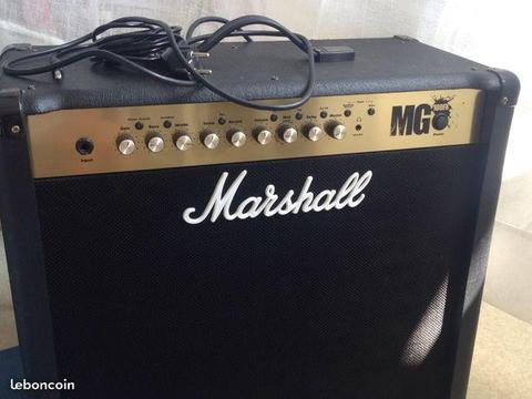 Ampli guitares électriques Marshall mg100fx