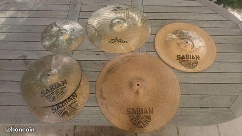 Cymbales Zidjian / Sabian