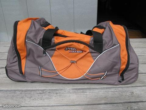 Sac de voyage orange/gris Penn USA Design