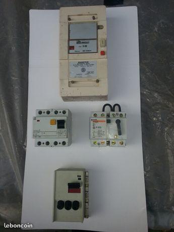 Disjoncteurs tétrapolaire (380v) et divers