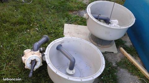 Cuve filtre de piscine